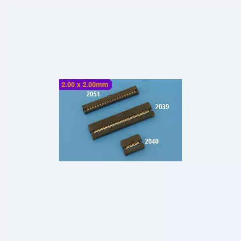 2.00 x 2.00 mm Ref 2051, 2039, 2040