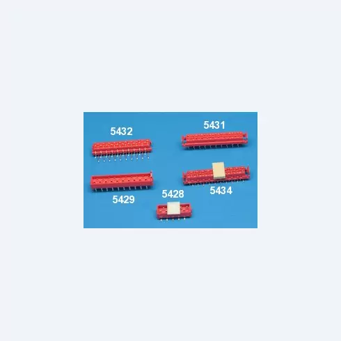 2.54 x 2.54 mm Ref 5428, 5429, 5431, 5432, 5434