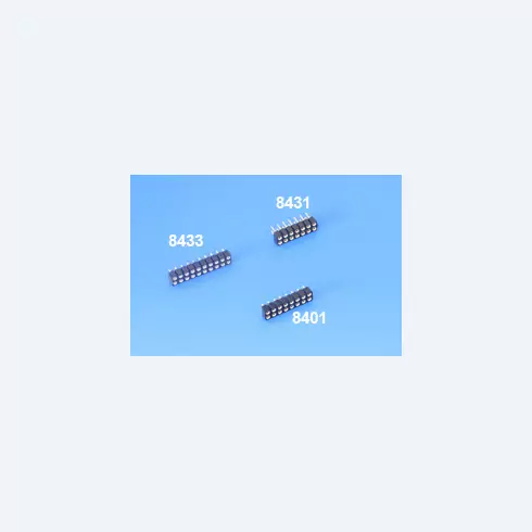 2.54mm Ref 8401, 8431, 8433