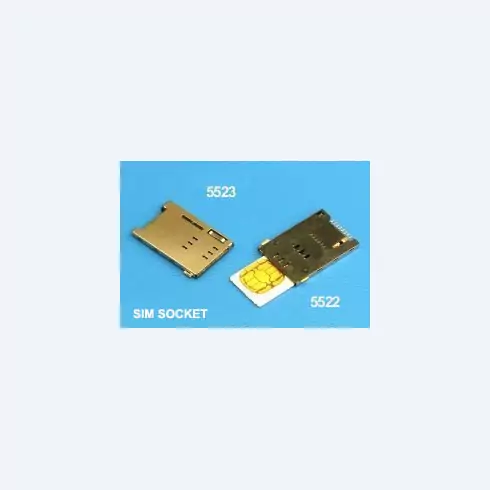 Sim socket Ref 5523, 5522