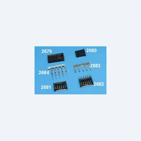 2.54mm Ref 2679, 2680, 2684, 2683, 2681, 2682