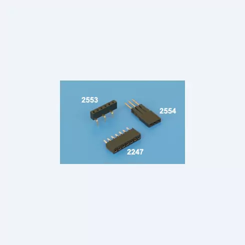 2.54mm Ref 2553, 2247, 2554