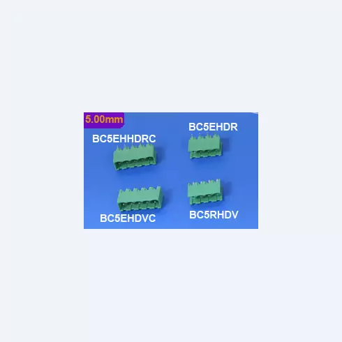 5.00 mm Ref BC5EHHDRC, BC5EHDR, BCEHDVC, BC5RHDV