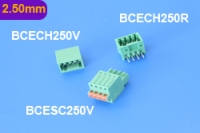 2.50 mm Ref BCECH250V, BCECH250R, BCESC250V