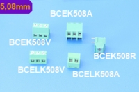 5.08 mm Ref BCEK508A, BCEK508V, BCELK508V, BCELK508A, BCEKL508R