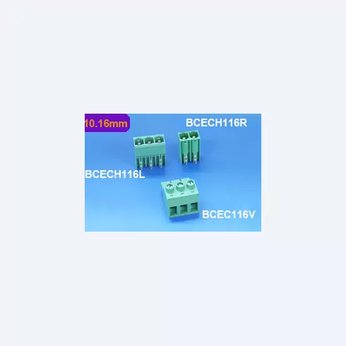 10.16 mm Ref BCECH116R, BCECH116L, BCEC116V