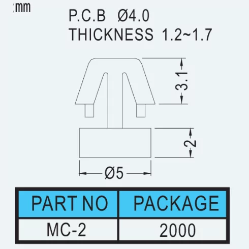 Spacer Support MC