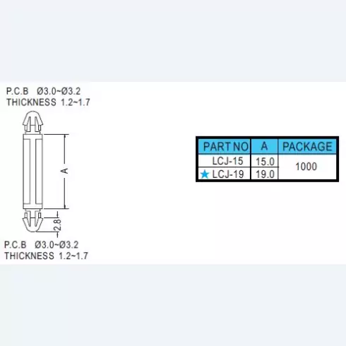 Spacer Support LCJ