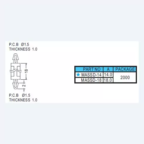 Spacer Support MASSD