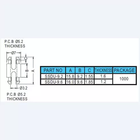 Spacer Support SSDU