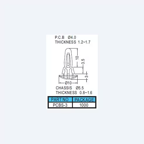 Spacer Support PCBS