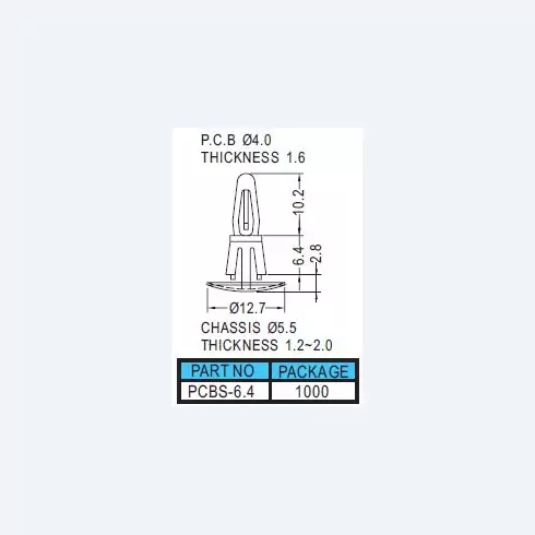 Spacer Support PCBS