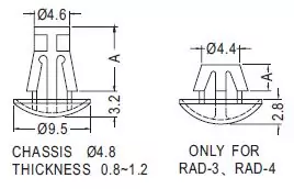 Spacer Support RAD
