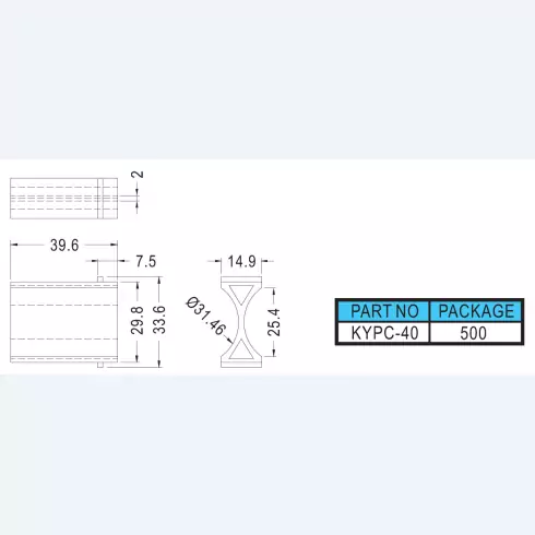 Cable mount KYPC-40
