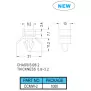 Cable tie mount CCMW