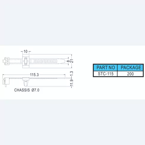 Cable ties STC-115