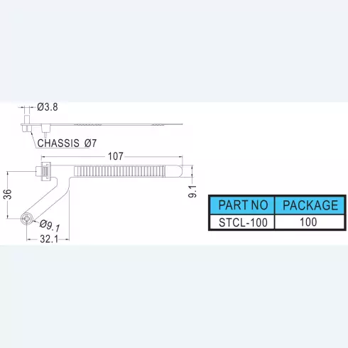 Cable ties STCL-100