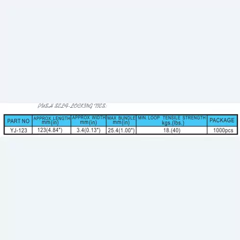 Cable Ties YJ-123