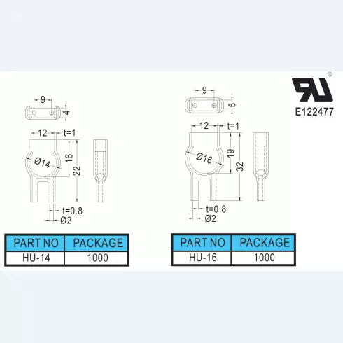 Capacitor cover HU-14, HU-16