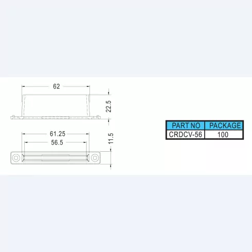 Card Bezel CRDCV-56