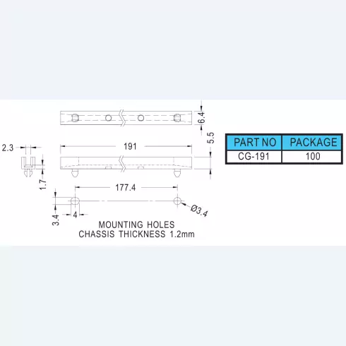 Card Guide CG-191