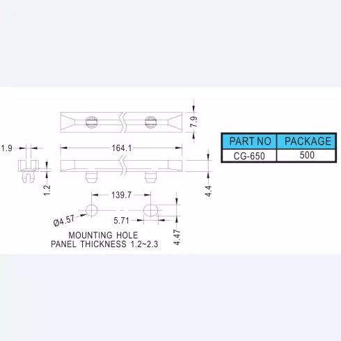 Card Guide CG-650