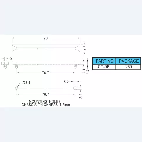 Card Guide CG-9B