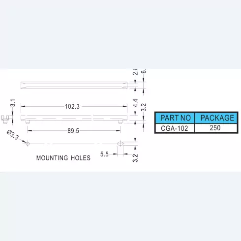 Card Guide CGA-102