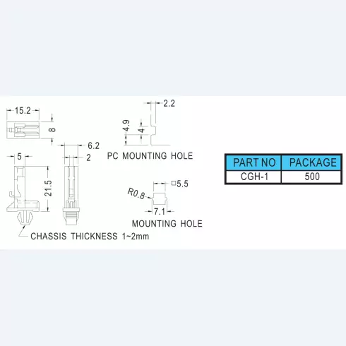Card Guide CGH-1