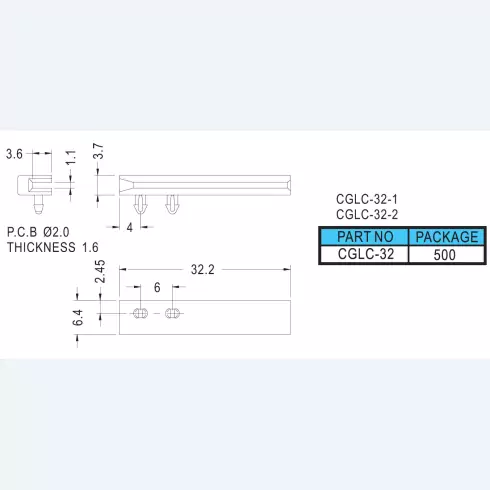 Card Guide CGLC-32