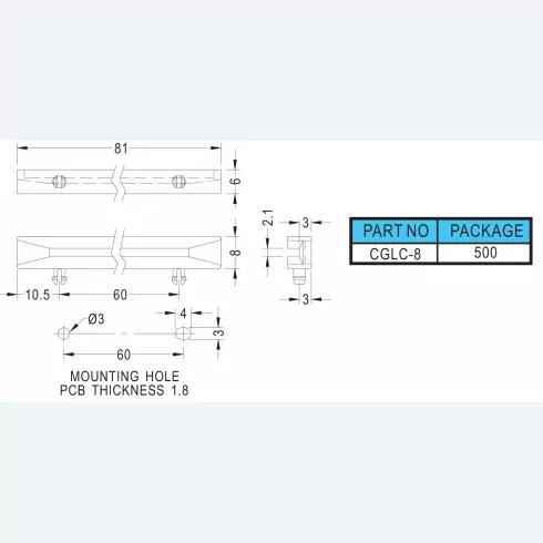 Card Guide CGLC-8