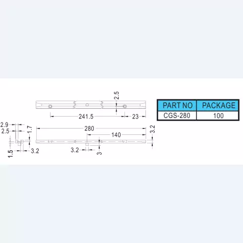 Card Guide CGS-280