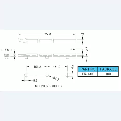 Card Guide FR-1300