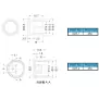 Balanced Connector cap XLR-1, XLR-2