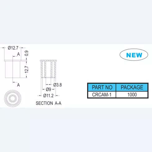 Connector cover CRCAM-1
