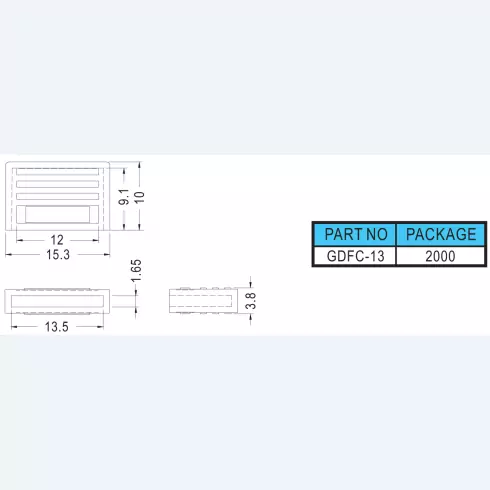 Connector cover GDFC-13