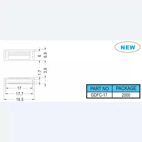 Connector cover GDFC-17