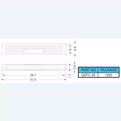 Connector cover GDFC-39