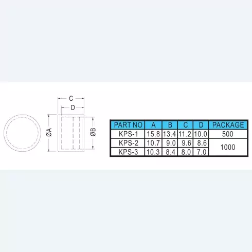Connector cover KPS-1, KPS-2, KPS-3