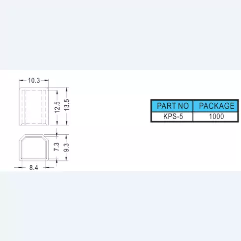Connector cover KPS