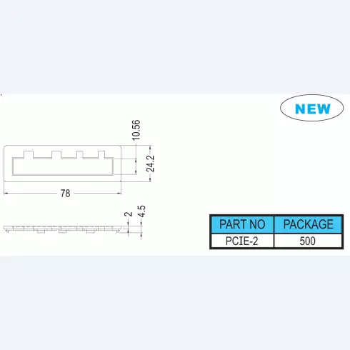 Connector cover PCIE-2