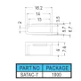 Connector cover SATAC-7