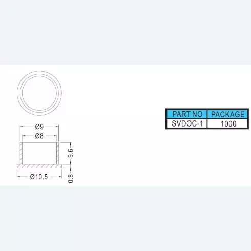 Connector cover SVDOC-1