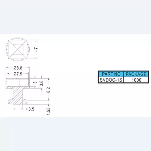Connector cover SVDOC-1S