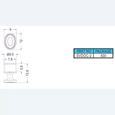 Connector cover SVDOC-2