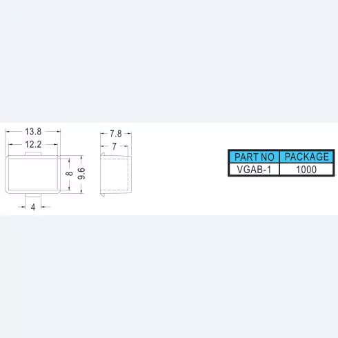 Connector cover VGAB-1