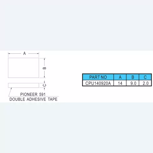 CPU Exclude Heat Silicon CPU140920A