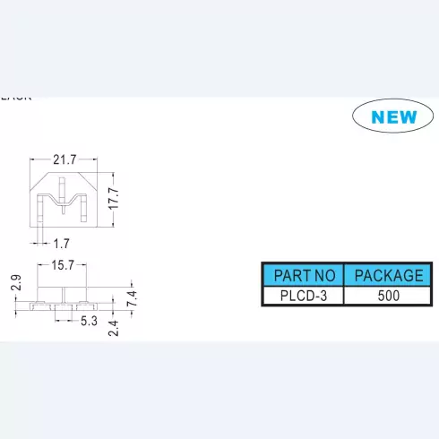 Csocket cover PLCD-3