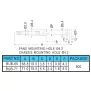 Fan snap rivet BUB-50, BUB-60, BUB-70
