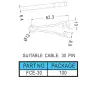 Flat Cable Clamp FCE30, FCE40